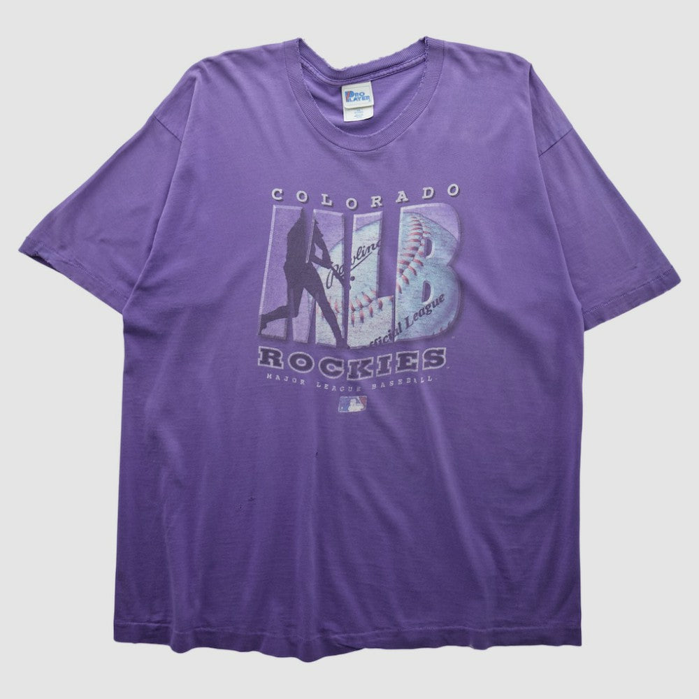 Colorado Rockies Pro Player 90s T-shirt | MLB For sale