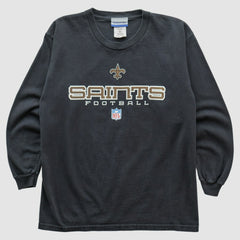 New Orleans Saints Fanatics Reebok 2000s Pullover Sweatshirt