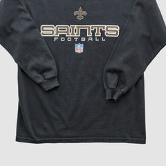 New Orleans Saints Fanatics Reebok 2000s Pullover Sweatshirt