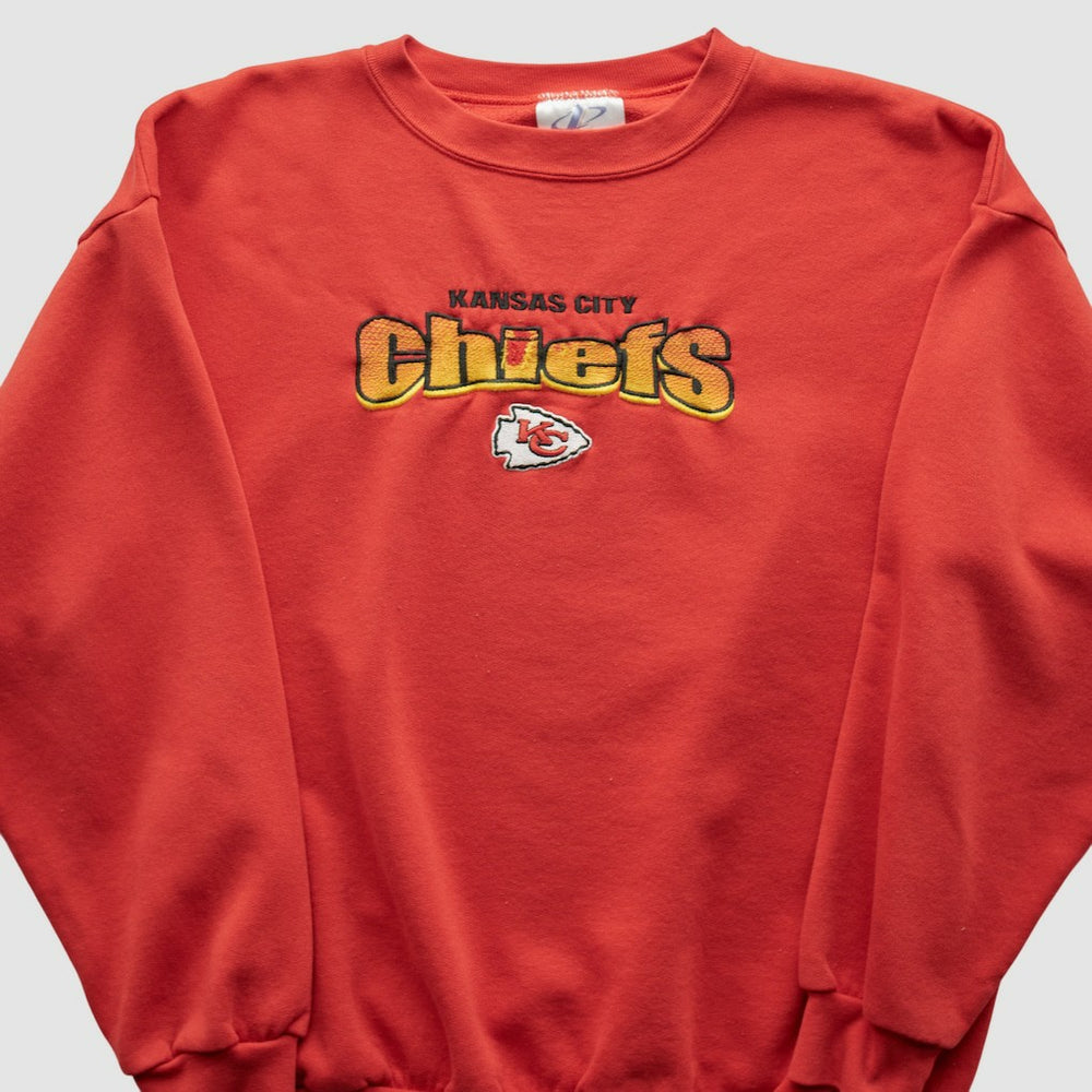Kansas City Chiefs Fanatics Logo Athletic 90s Sweatshirt