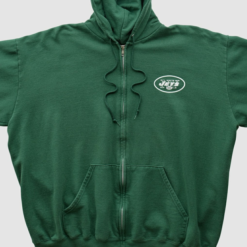 New York Jets Fanatics NFL 2000s Hooded Full Zip Sweatshirt