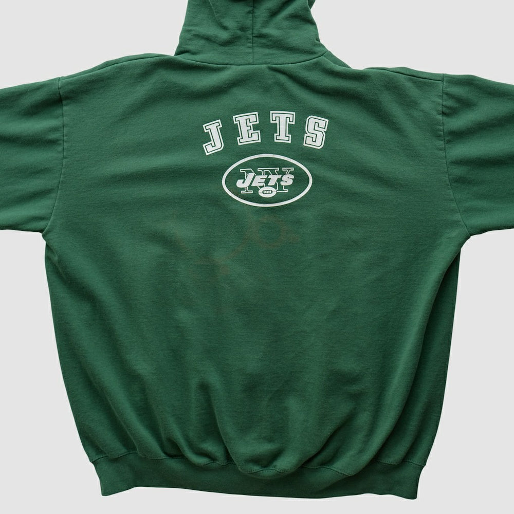 New York Jets Fanatics NFL 2000s Hooded Full Zip Sweatshirt