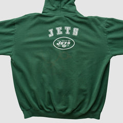 New York Jets Fanatics NFL 2000s Hooded Full Zip Sweatshirt