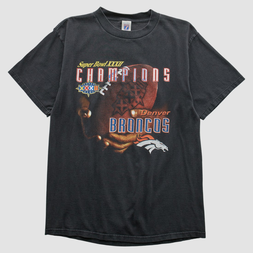 Denver Broncos Fanatics Logo Athletic 1998 T-shirt