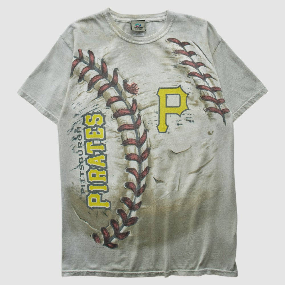 Pittsburgh Pirates Liquid Blue 2000s T-shirt | MLB Online