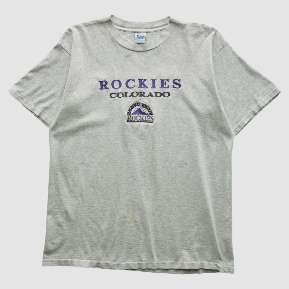 Colorado Rockies Salem Sportswear 90s T-shirt | MLB For sale