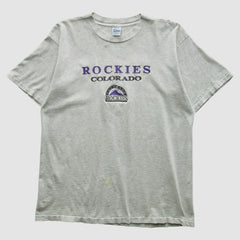 Colorado Rockies Salem Sportswear 90s T-shirt | MLB For sale