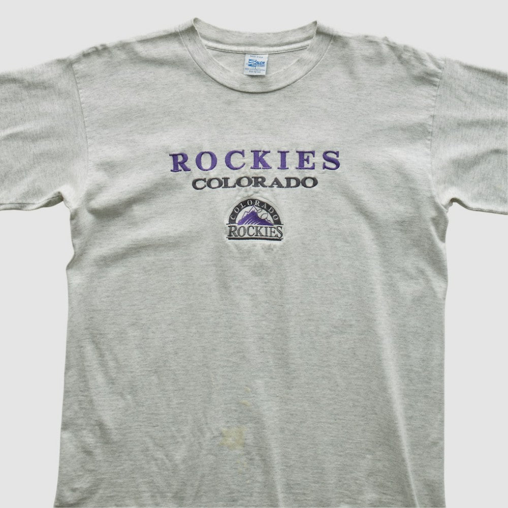 Colorado Rockies Salem Sportswear 90s T-shirt | MLB For sale