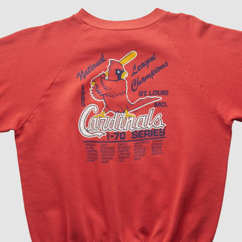 St. Louis Cardinals Healthknit 1985 Pullover Sweatshirt | MLB On Sale