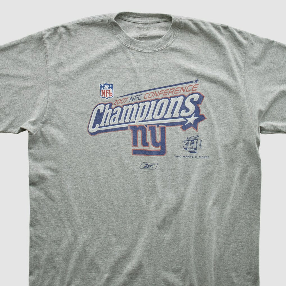 New York Giants Fanatics Reebok 2007 T-shirt