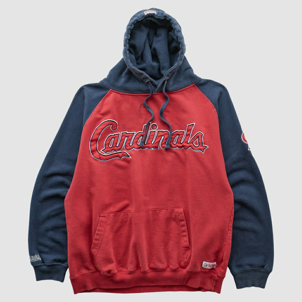 St. Louis Cardinals Stitches 2000s Hooded Pullover Sweatshirt | MLB Outlet