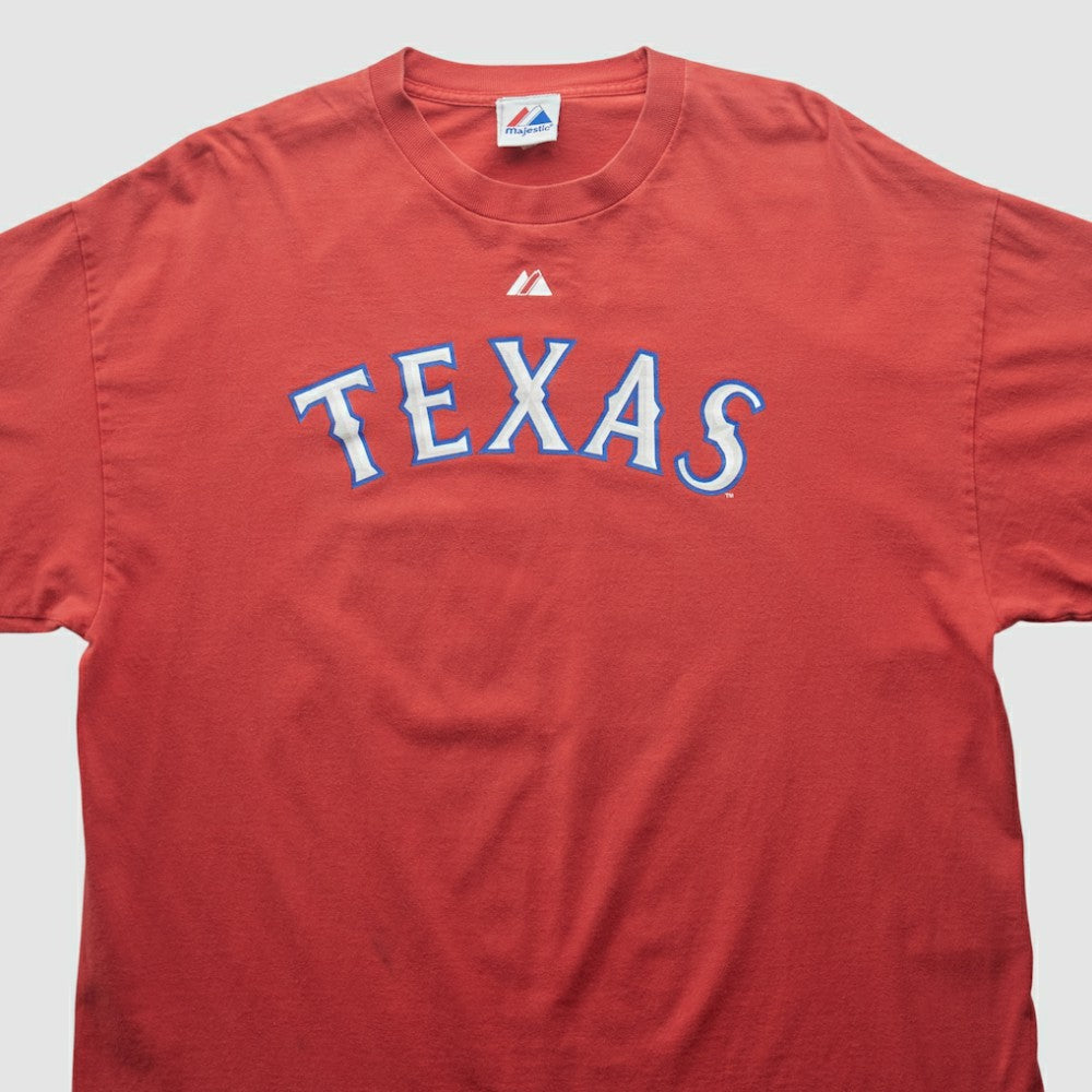 Texas Rangers Majestic 2000s T-shirt | MLB On Sale