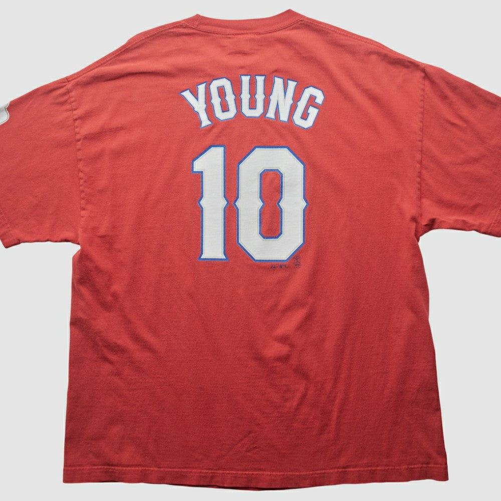 Texas Rangers Majestic 2000s T-shirt | MLB On Sale