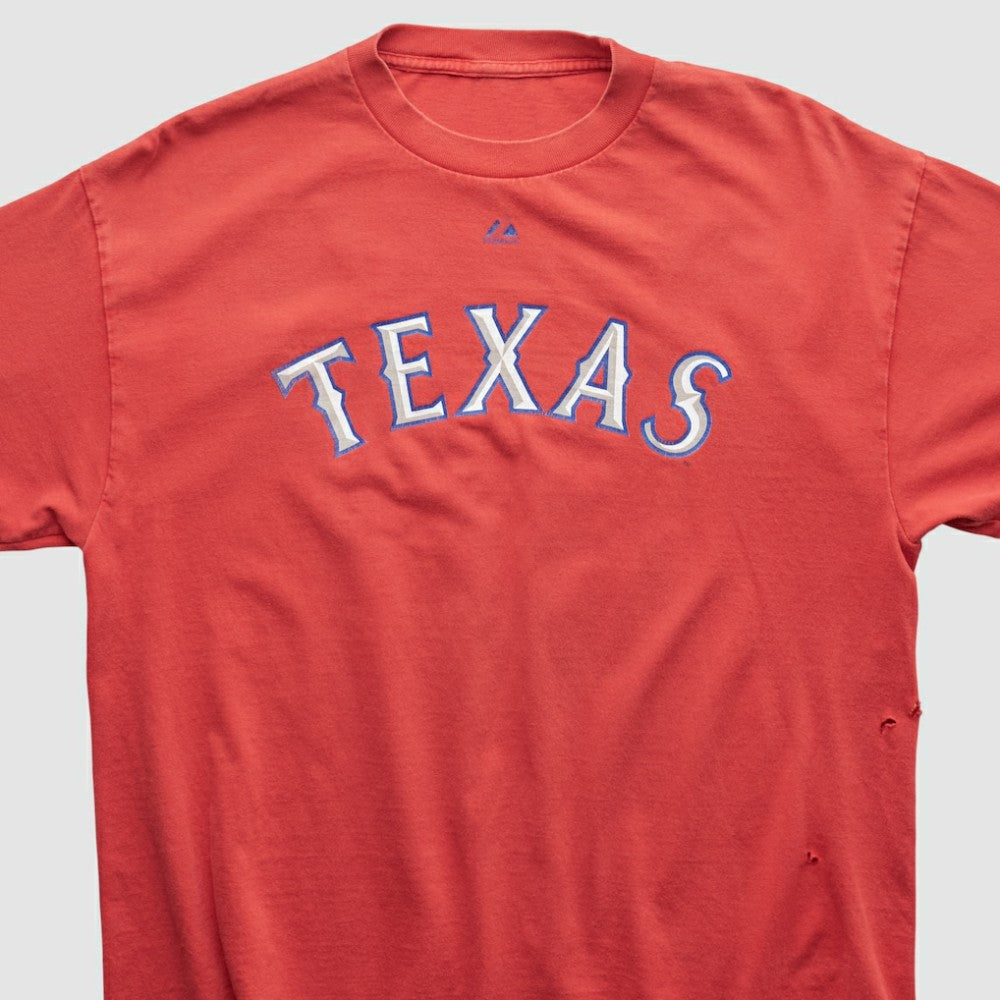 Texas Rangers Majestic 2000s T-shirt | MLB Discount