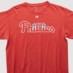 Philadelphia Phillies Majestic 2000s T-shirt | MLB Near me
