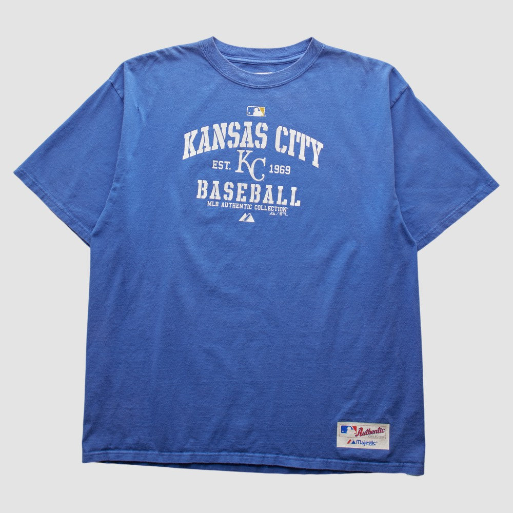Kansas City Royals Majestic 2000s T-shirt | MLB For sale
