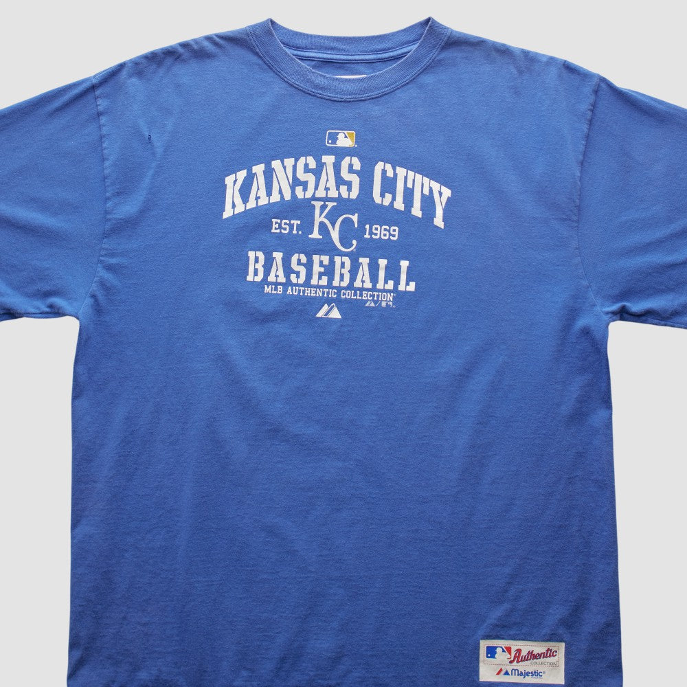 Kansas City Royals Majestic 2000s T-shirt | MLB For sale