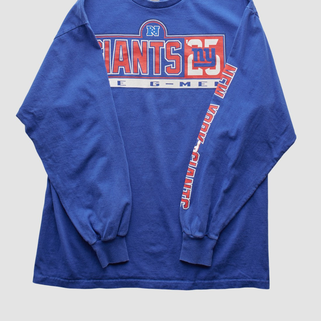 New York Giants Fanatics NFL 2000s Long Sleeve T-shirt