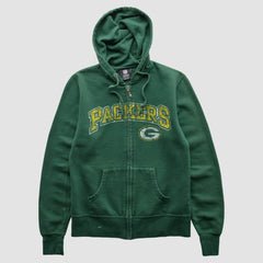 Green Bay Packers Fanatics NFL 2010s Hooded Full Zip Sweatshirt