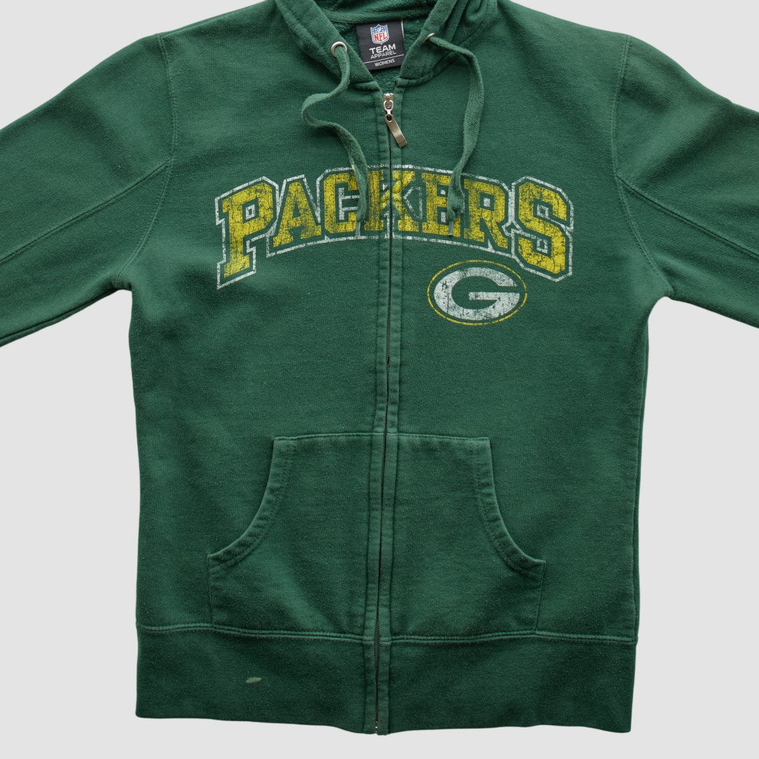 Green Bay Packers Fanatics NFL 2010s Hooded Full Zip Sweatshirt