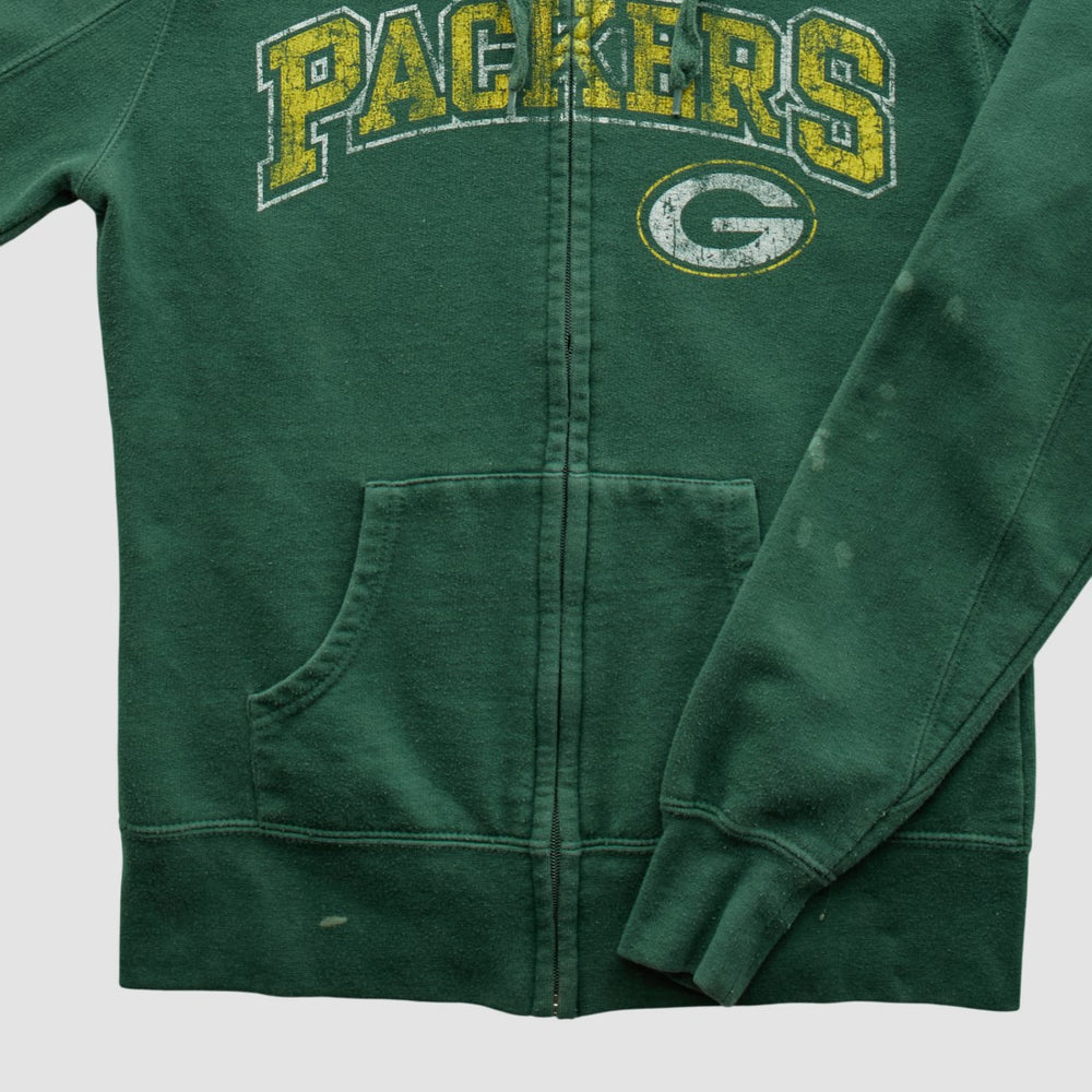 Green Bay Packers Fanatics NFL 2010s Hooded Full Zip Sweatshirt