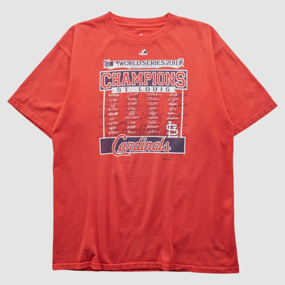 St. Louis Cardinals Majestic 2011 T-shirt | MLB Discount