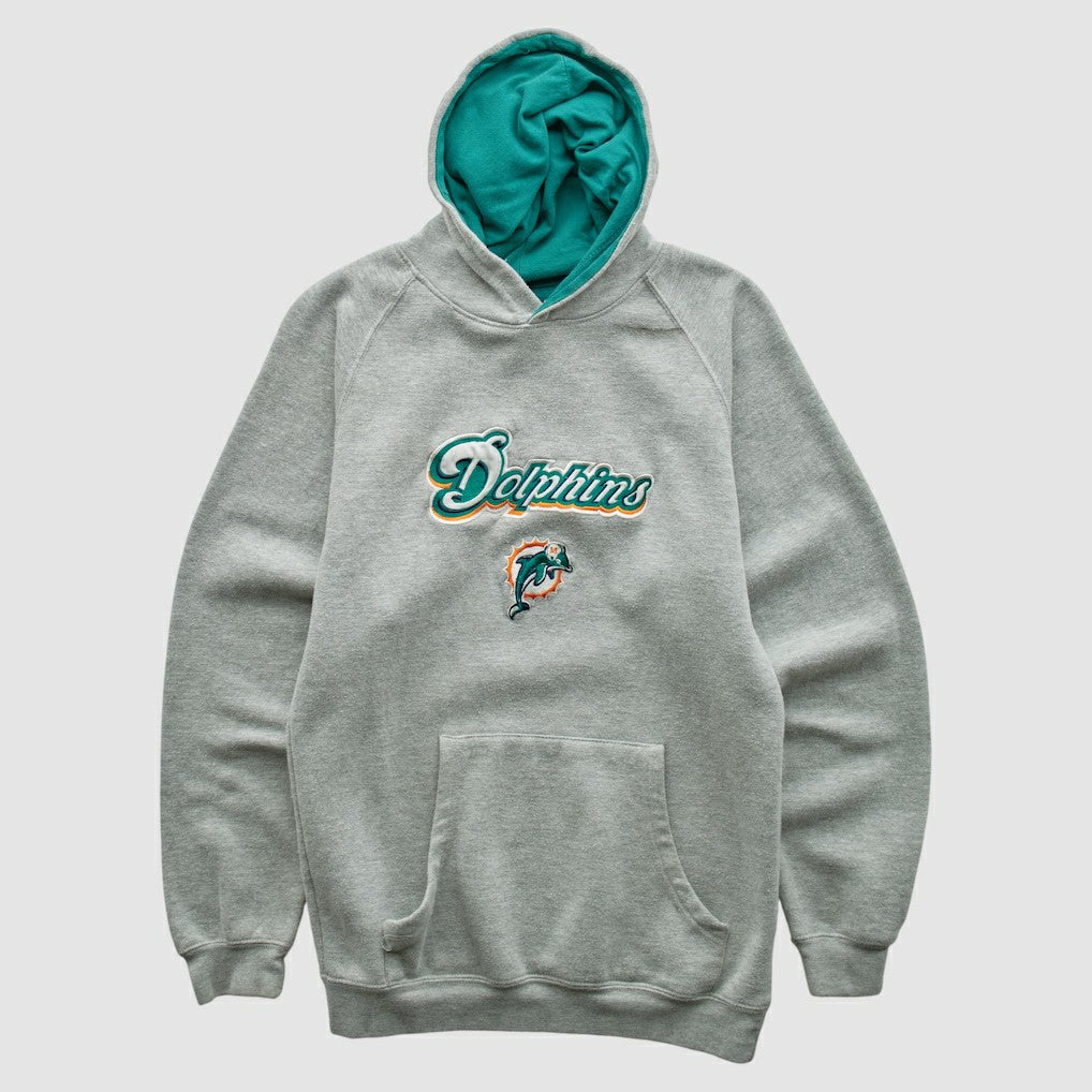 Miami Dolphins Fanatics NFL 2000s Hooded Pullover Sweatshirt