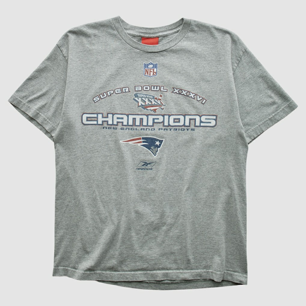 New England Patriots Fanatics Reebok 2002 T-shirt