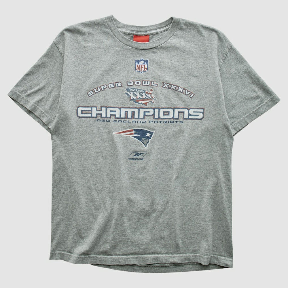New England Patriots Fanatics Reebok 2002 T-shirt