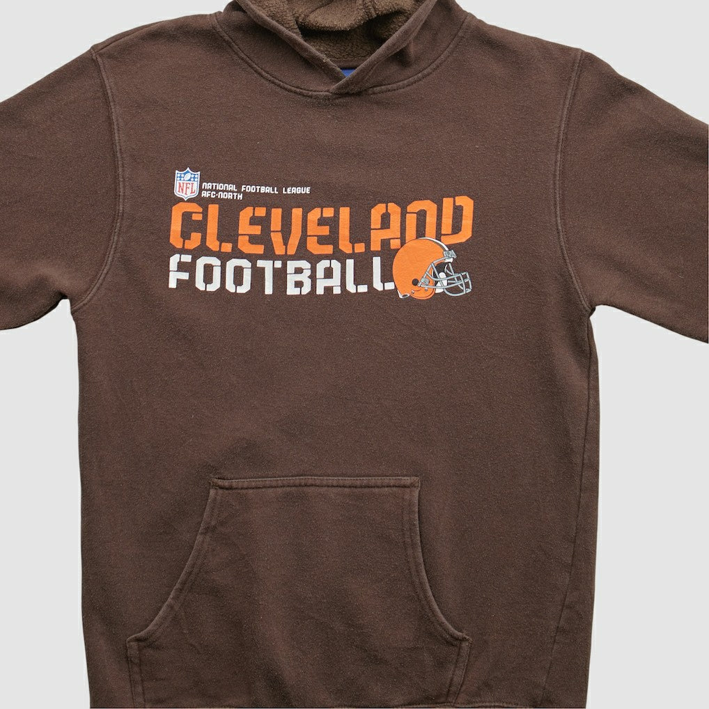 Cleveland Browns Fanatics Reebok 2000s Hooded Pullover Sweatshirt