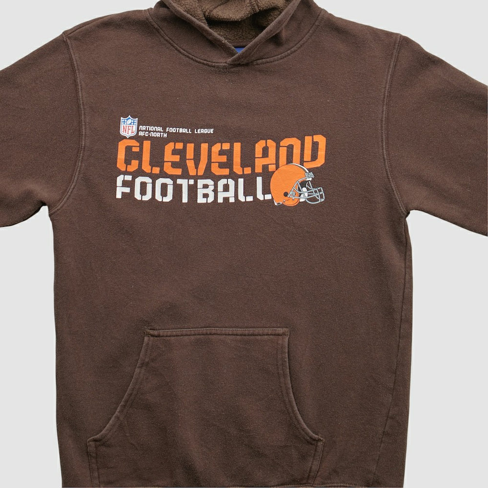 Cleveland Browns Fanatics Reebok 2000s Hooded Pullover Sweatshirt