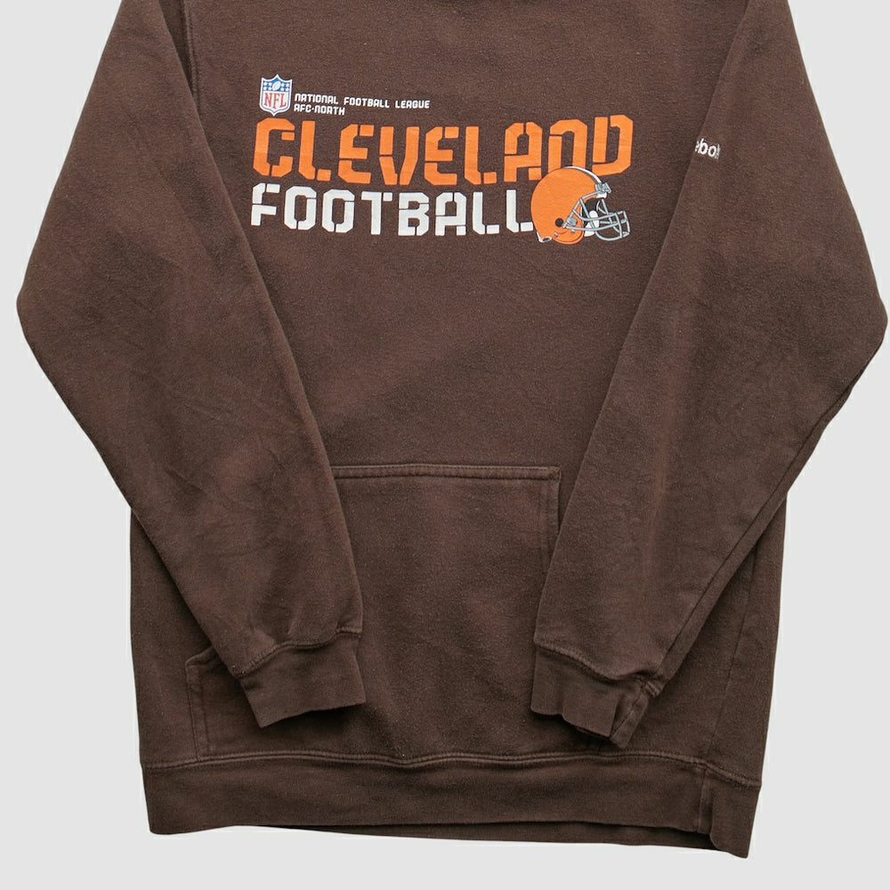 Cleveland Browns Fanatics Reebok 2000s Hooded Pullover Sweatshirt