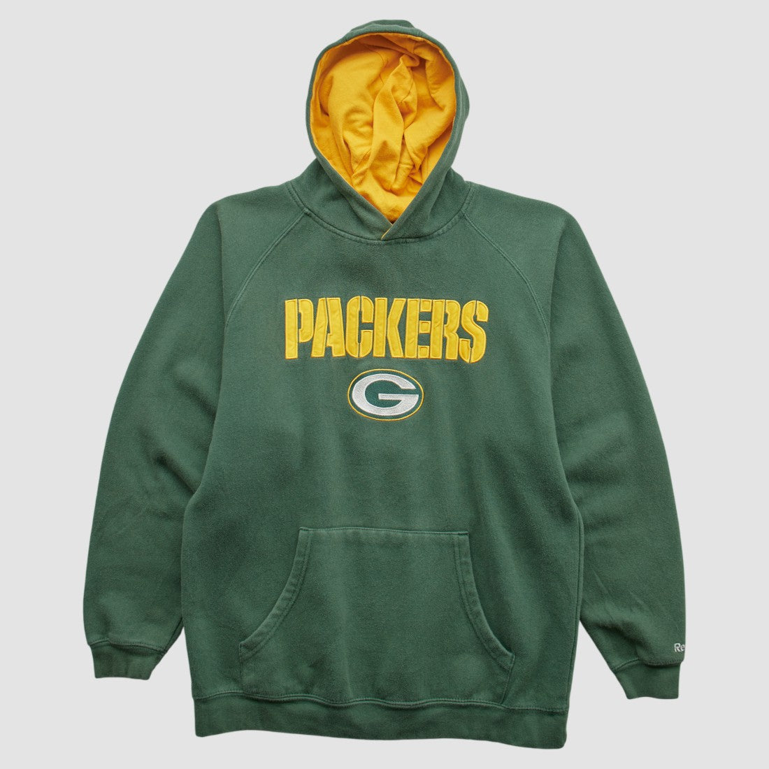 Green Bay Packers Fanatics Reebok 2000s Hooded Pullover Sweatshirt