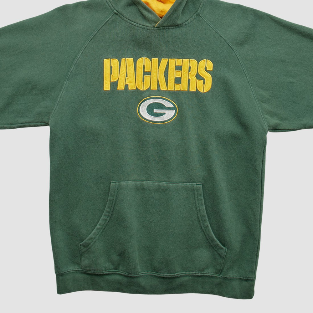 Green Bay Packers Fanatics Reebok 2000s Hooded Pullover Sweatshirt