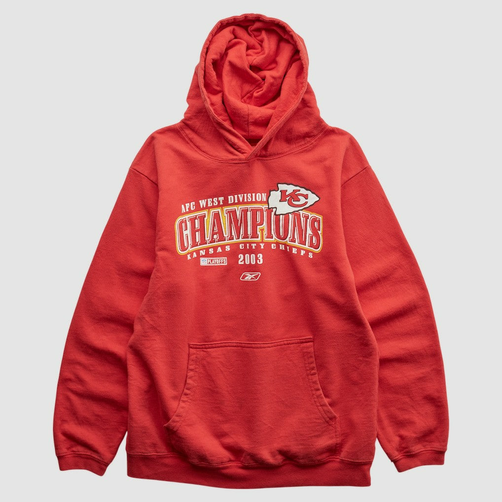Kansas City Chiefs Fanatics Reebok 2003 Hooded Pullover Sweatshirt