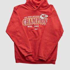 Kansas City Chiefs Fanatics Reebok 2003 Hooded Pullover Sweatshirt