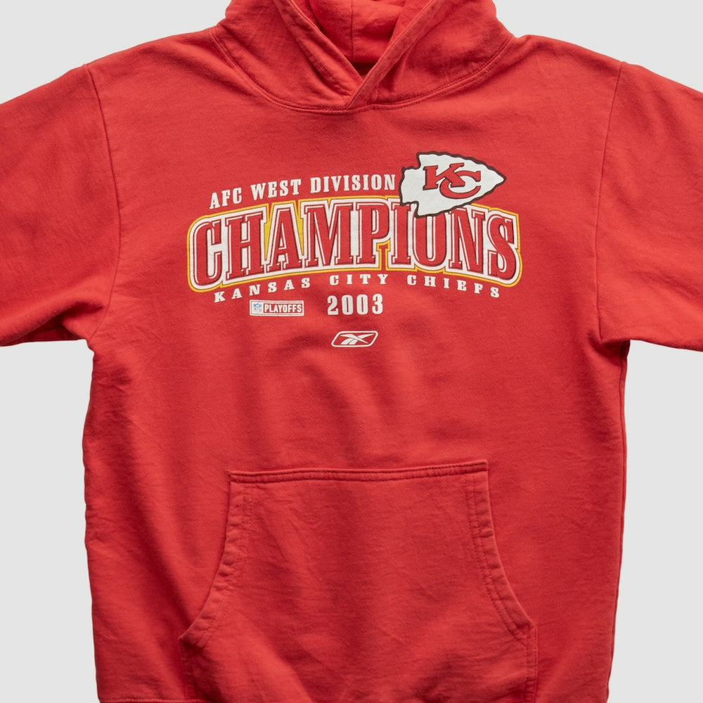 Kansas City Chiefs Fanatics Reebok 2003 Hooded Pullover Sweatshirt