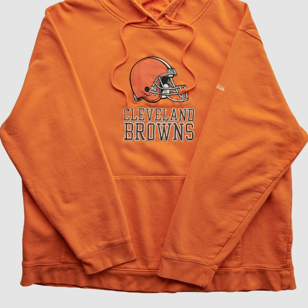 Cleveland Browns Fanatics Reebok 2000s Hooded Pullover Sweatshirt