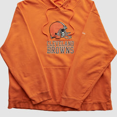 Cleveland Browns Fanatics Reebok 2000s Hooded Pullover Sweatshirt