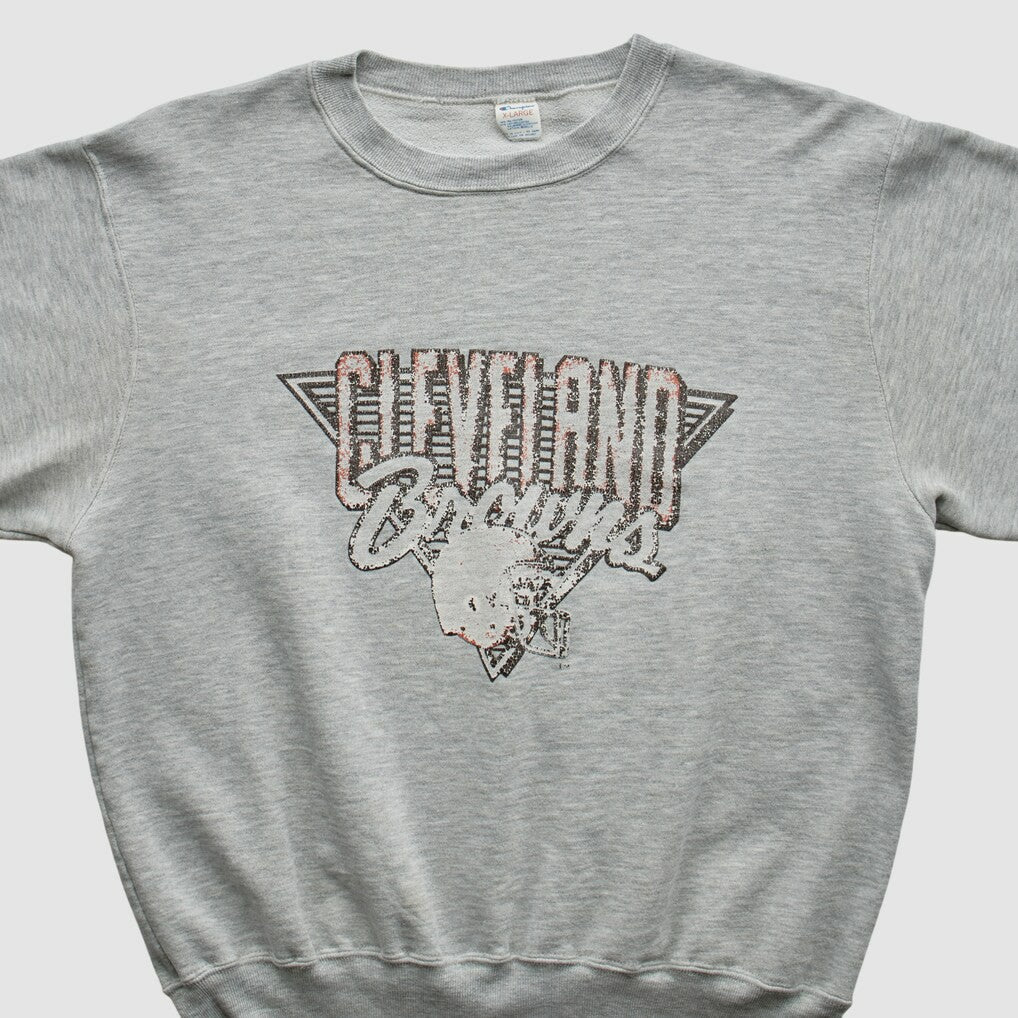 Cleveland Browns Fanatics Champion 90s Pullover Sweatshirt