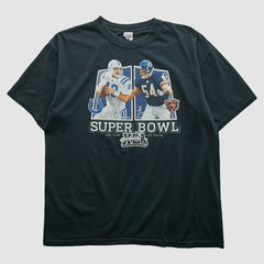Indianapolis Colts Fanatics Superbowl XLII Anvil 2008 T-shirt