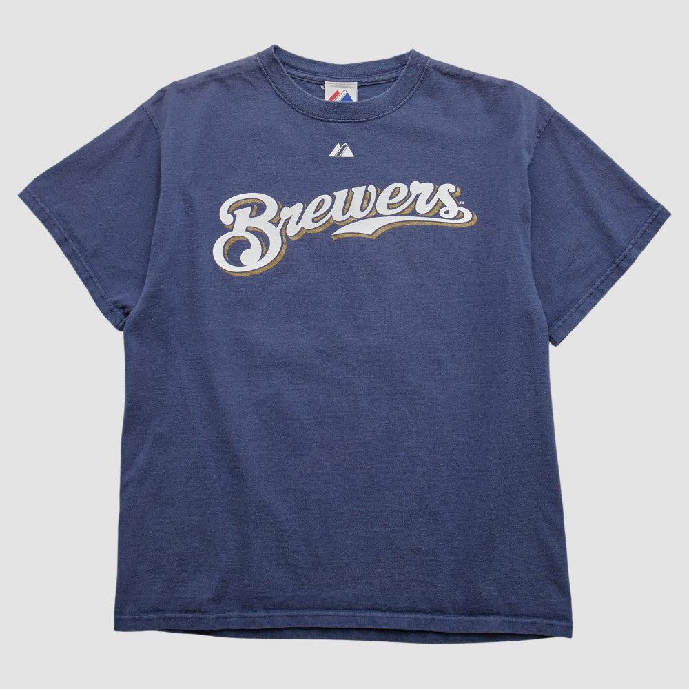 Milwaukee Brewers Majestic 2008 T-shirt | MLB Shop