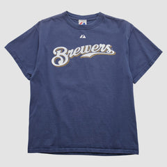 Milwaukee Brewers Majestic 2008 T-shirt | MLB Shop
