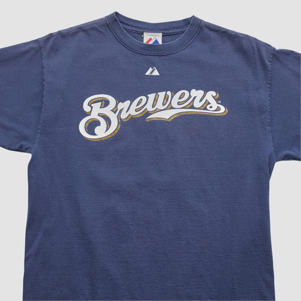 Milwaukee Brewers Majestic 2008 T-shirt | MLB Shop