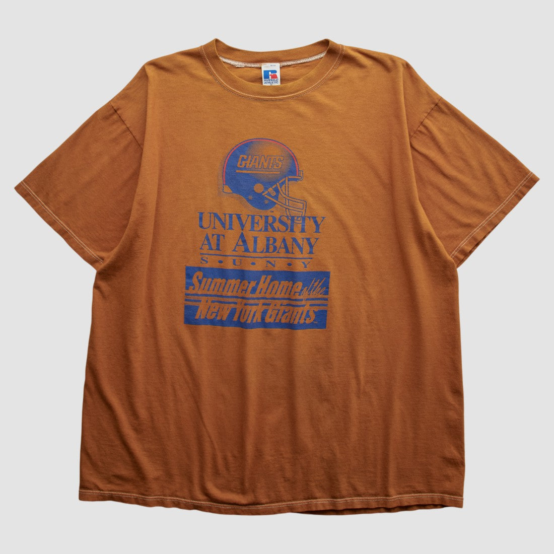 New York Giants Fanatics Russell 90s T-shirt