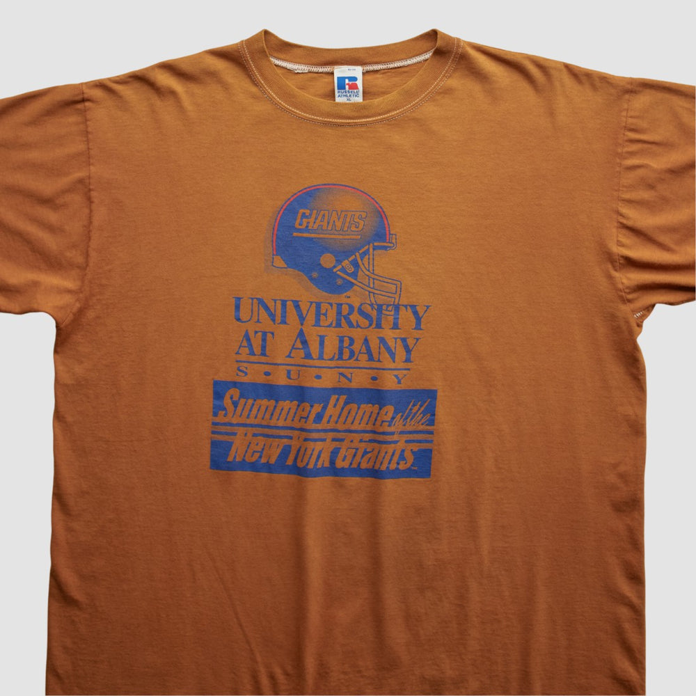 New York Giants Fanatics Russell 90s T-shirt