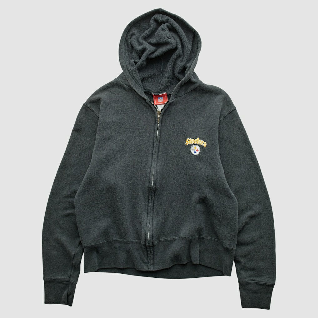 Pittsburgh Steelers Fanatics NFL 2000s Hooded Full Zip Sweatshirt