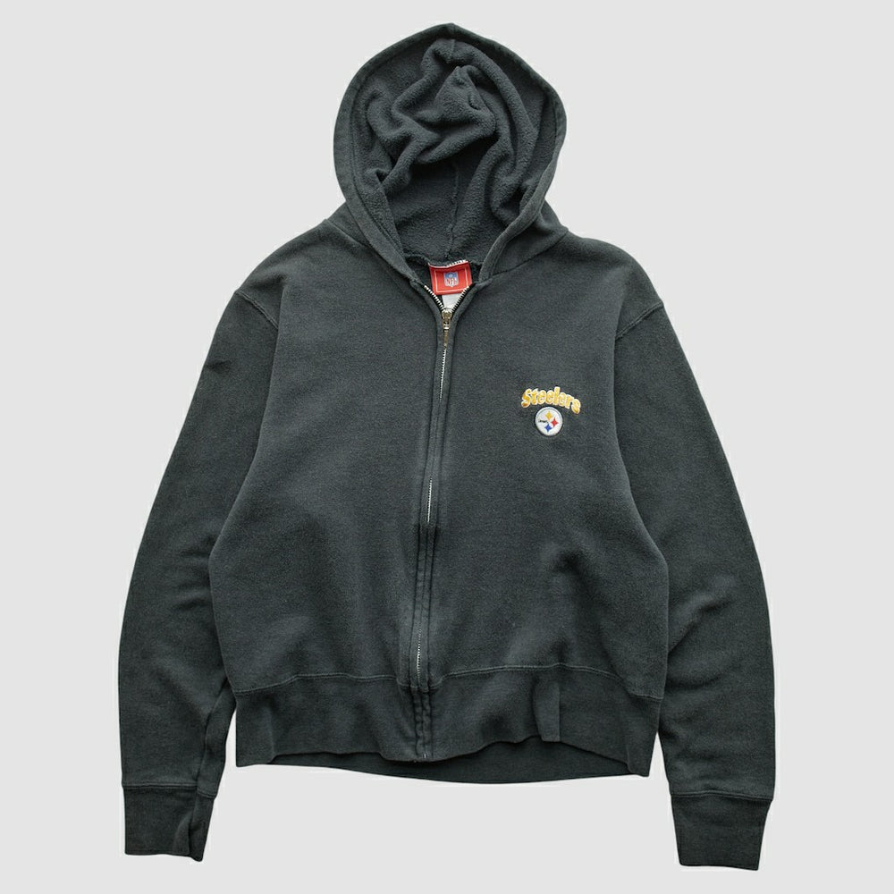 Pittsburgh Steelers Fanatics NFL 2000s Hooded Full Zip Sweatshirt