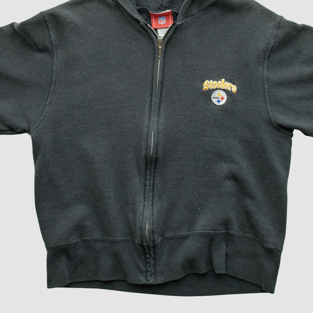 Pittsburgh Steelers Fanatics NFL 2000s Hooded Full Zip Sweatshirt