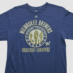 Milwaukee Brewers Majestic 2000s T-shirt | MLB New